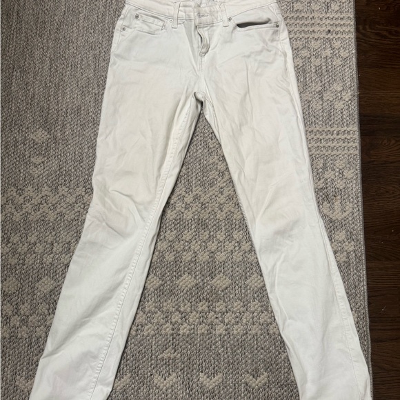 Anthropologie Level 99 White Skinny Jeans - Picture 9 of 9